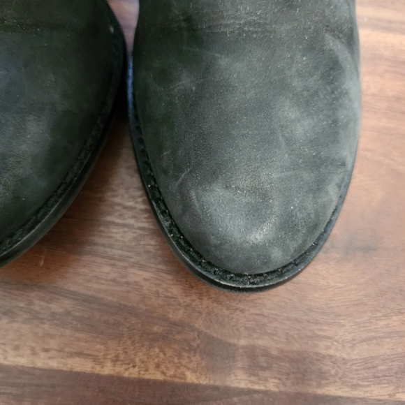 Cole Haan Jessup Moto Black Suede Boots - Picture 3 of 11